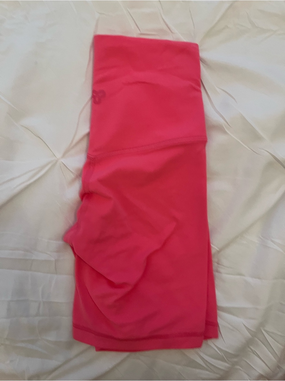 TNA Aritzia Hot Pink Biker Shorts - 7”
